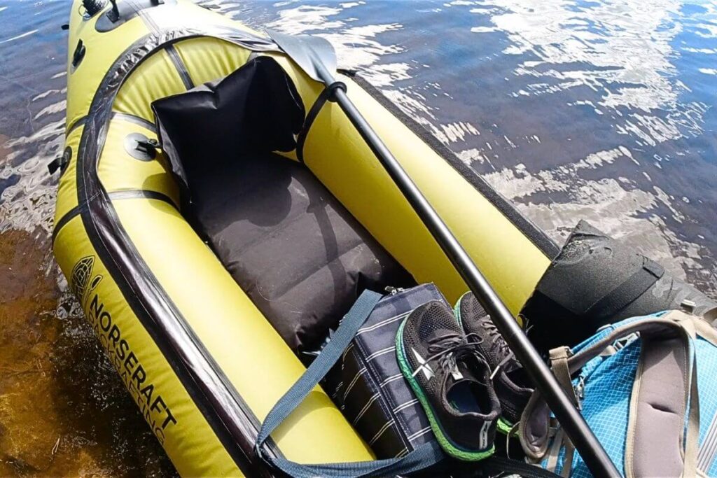 Packraft padel