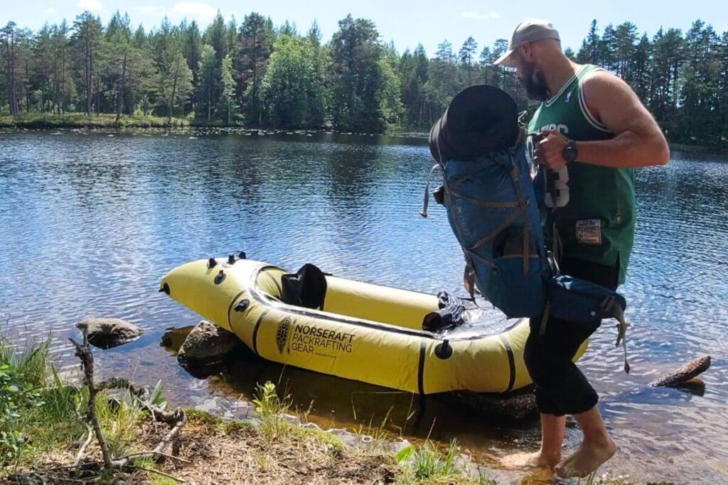 Packrafting Sverige