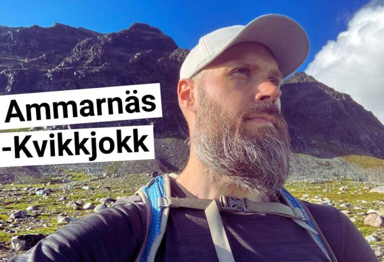 Ammarnäs Kvikkjokk Bloggminiatyr