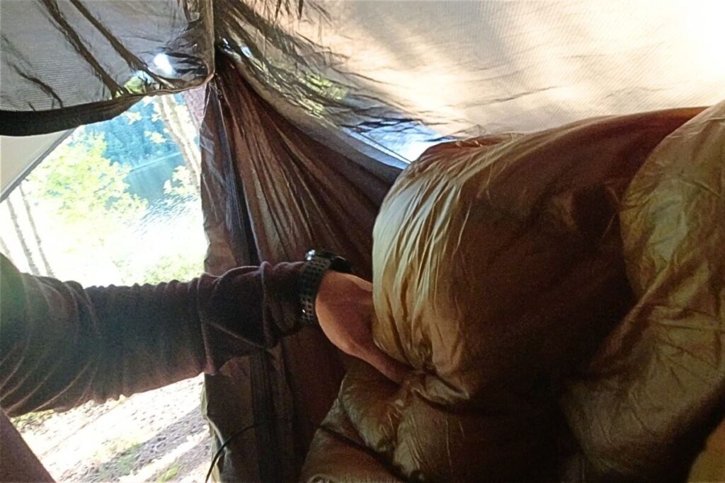 Underquilt hängmatta